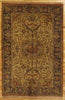 Load image into Gallery viewer, 5.2 x 7.11 Ivory Pre-Owned Traditional Agra Rug 26275