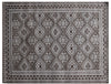 Load image into Gallery viewer, 7.10 x 9.10 GRAY Modern HANDMADE Rug 29101