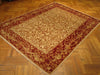 Load image into Gallery viewer, 7.1 x 9.9 Beige Chobi Peshawar Rug-Ghazni Wool #PIX-6009