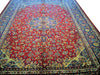 Load image into Gallery viewer, 9.4 x 13.1 Traditional Persian Isfahan Najafabad Handmade Persian Rug #PIX-7013