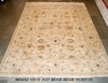 Load image into Gallery viewer, 7.10 x 10.3 Beige Chobi Peshawar Rug 804-62