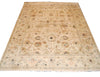 Load image into Gallery viewer, 7.10 x 10.3 Beige Chobi Peshawar Rug 804-62