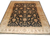 Load image into Gallery viewer, 8 x 9.8 Black Ziglar Chobi Peshawar Rug #PIX-804-66