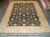 Load image into Gallery viewer, 8.11 x 11.5 Black Chobi Peshawar Rug 804-90