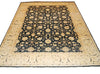 Load image into Gallery viewer, 8.11 x 11.5 Black Chobi Peshawar Rug 804-90