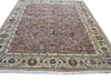 Load image into Gallery viewer, 9.2 x 12.5 Neutral Brown Green High Quality Wool with Silk Flower Handmade Rug 805-18