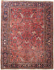 Load image into Gallery viewer, 7.2 x 9.6 Red Persian Heriz Rug 82461