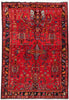 Load image into Gallery viewer, 4.9 x 7.11 Red Persian Hamadan Rug 82479