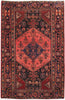 Load image into Gallery viewer, 4&#39; x 7&#39; Red Persian Hamadan Rug 82567