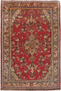 Load image into Gallery viewer, 5&#39; x 7&#39; Red Persian Hamadan Rug 82572