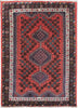 Load image into Gallery viewer, 4.9 x 6.8 Red Persian Hamadan Rug 82577