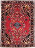 Load image into Gallery viewer, 4&#39; x 9&#39; Red-Persian-Hamadan-Rug .jpg