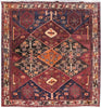 Load image into Gallery viewer, 5&#39; x 6&#39;-Red-Persian-Hamadan-Rug.jpg