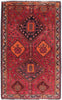 Load image into Gallery viewer, 4&#39; x 8&#39; Burgundy-Persian-Zanjan-Rug.jpg