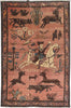 Load image into Gallery viewer, 5.4 x 8.3 Pictorial Persian Zanjan Rug 82801