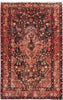 Load image into Gallery viewer, 4&#39; x 7&#39; Red-Persian-Hamadan-Rug.jpg