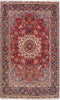 Load image into Gallery viewer, 5&#39; x 7&#39; Red Persian Hamadan Rug 82894