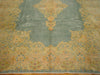 Load image into Gallery viewer, 9.3 x 13.6 Laurel Green Persian Kerman Rug 878