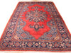 Load image into Gallery viewer, 5.3 x 8.7 Red Persian Hamadan Runner Rug 9267