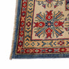 Load image into Gallery viewer, 7.10 x 10.1 Beautiful Handmade Blue Kazak Rug- Natural Wool Q19