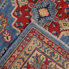 Load image into Gallery viewer, 7.10 x 10.1 Beautiful Handmade Blue Kazak Rug- Natural Wool Q19