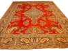 Load image into Gallery viewer, 8.10 x 13 VINTAGE Persian Sarouk Rug S10-5983