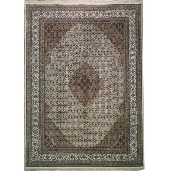 8x11 Tabriz Mahi Wool&Silk Rug - India - bestrugplace