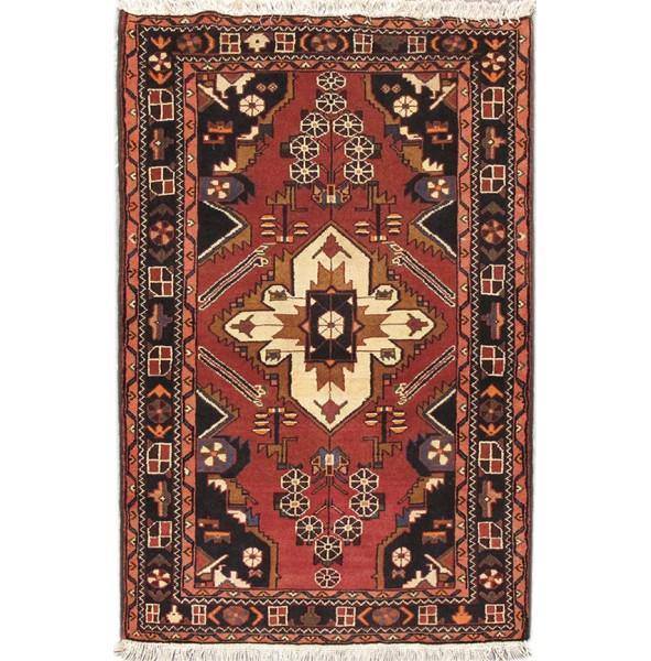 Luxurious 3x5 Authentic Hand-knotted Persian Hamadan Rug - Iran - bestrugplace