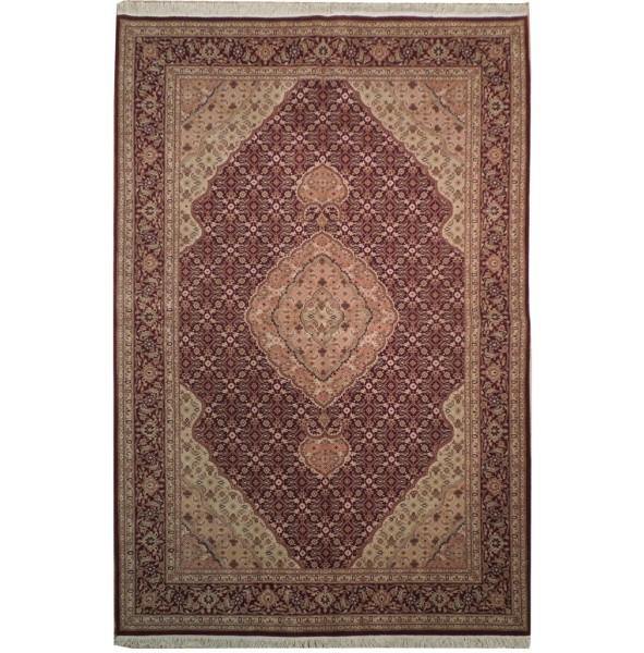 Dazzling 6x9 Authentic Handmade Wool & Silk Fine Quality Rug - China - bestrugplace