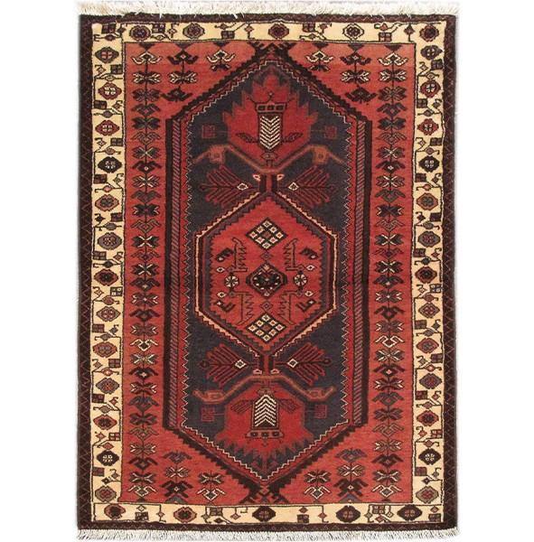 Luxurious 3x5 Authentic Hand-knotted Persian Hamadan Rug - Iran - bestrugplace