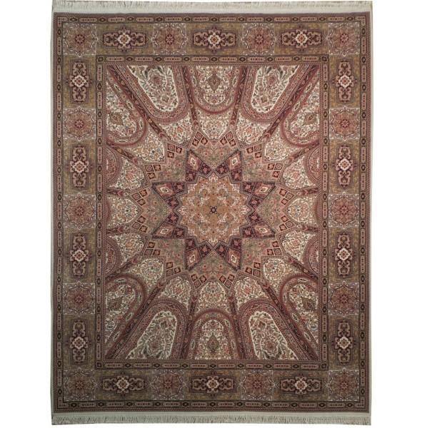 8x10 Isfahan Wool&Silk Fine Quality Rug - China - bestrugplace