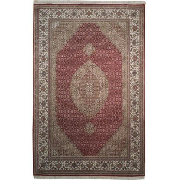 6x10 Tabriz Mahi Wool&Silk Fine Quality Rug - India - bestrugplace