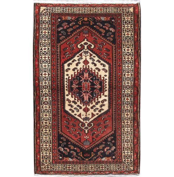 Luxurious 3x5 Authentic Hand-knotted Persian Hamadan Rug - Iran - bestrugplace