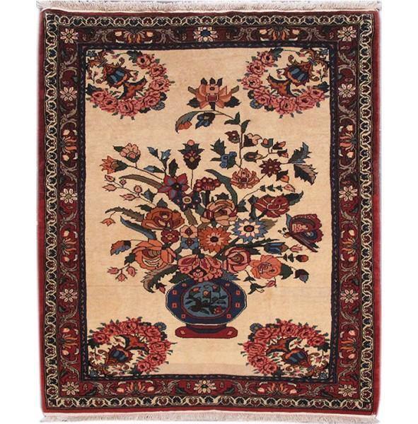 Luxurious 3x5 Authentic Hand-knotted Persian Hamadan Rug - Iran - bestrugplace