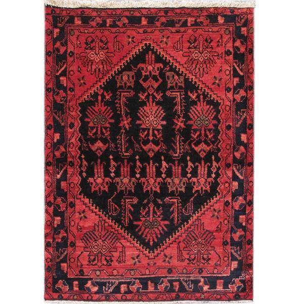 Luxurious 4x5 Authentic Hand-knotted Persian Hamadan Rug - Iran - bestrugplace