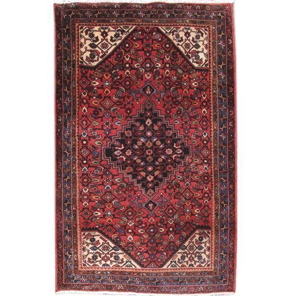 Luxurious 4x6 Authentic Hand-knotted Persian Zanjan Rug - Iran - bestrugplace