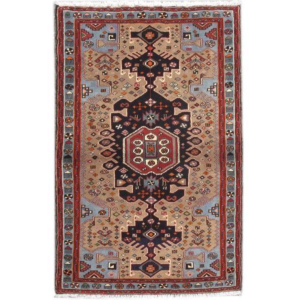 Luxurious 3x5 Authentic Hand-knotted Persian Hamadan Rug - Iran - bestrugplace