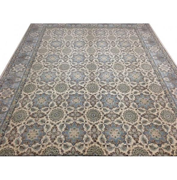 Radiant 9x12 Authentic Hand-knotted Chobi Peshawar Rug - Pakistan - bestrugplace