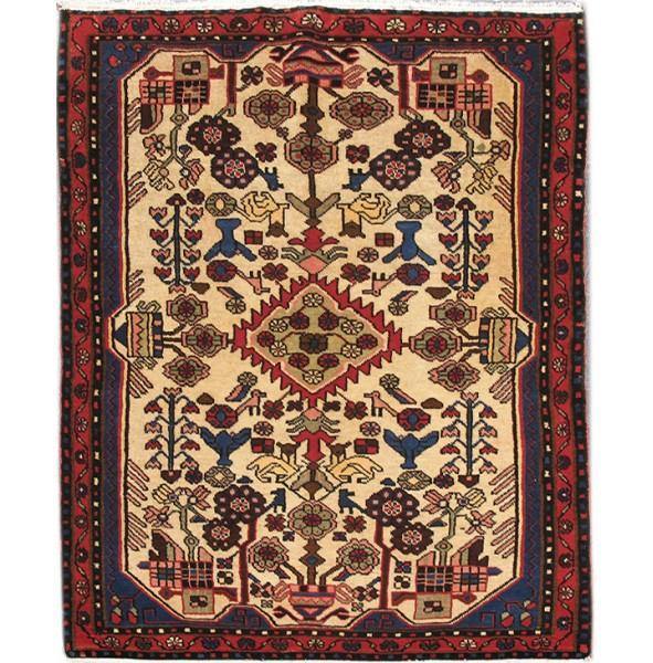 Luxurious 3x5 Authentic Hand-knotted Persian Hamadan Rug - Iran - bestrugplace