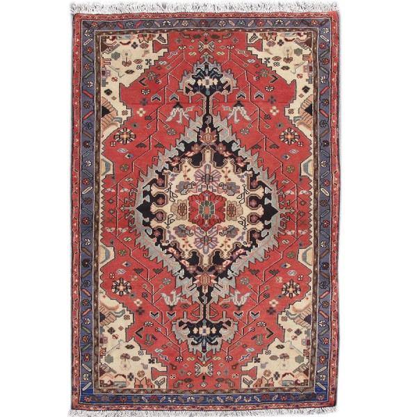 Luxurious 3x5 Authentic Hand-knotted Persian Hamadan Rug - Iran - bestrugplace