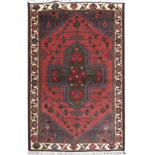 Luxurious 4x6 Authentic Hand-knotted Persian Hamadan Rug - Iran - bestrugplace