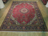 Load image into Gallery viewer, Red-Pink-Semi-Antique-Persian-Lilihan-Rug.jpg