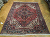 Load image into Gallery viewer, 8x10 Authentic Hand Knotted Semi-Antique Persian Heriz Rug - Iran - bestrugplace