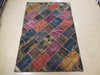 Load image into Gallery viewer, 6&#39; x 9&#39; Multi Color Antique Persian Patchwork Rug 22226
