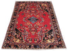 Load image into Gallery viewer, 4&#39; x 9&#39; Red-Persian-Hamadan-Rug .jpg