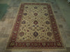 Load image into Gallery viewer, 6 x 9.2 Ivory Vegetable Dyed Chobi Rug 74102