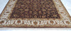 Load image into Gallery viewer, 10&#39; x 10&#39;-Brown-High-Quality-Silk-Flower-Antique-Look-Rug.jpg