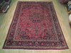 Load image into Gallery viewer, Red-Persian-Tabriz-Signed-Rug.jpg 