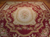 Load image into Gallery viewer, 8 x 10 Deep Rustic Red Aubusson Rug 9545