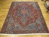 Load image into Gallery viewer, 9x12 Authentic Hand-Knotted Antique Worn Persian Heriz Rug - Iran - bestrugplace